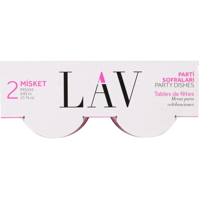 Lav Set 2 Copas Combinadas Misket 645 cc (12 Cajas) 3