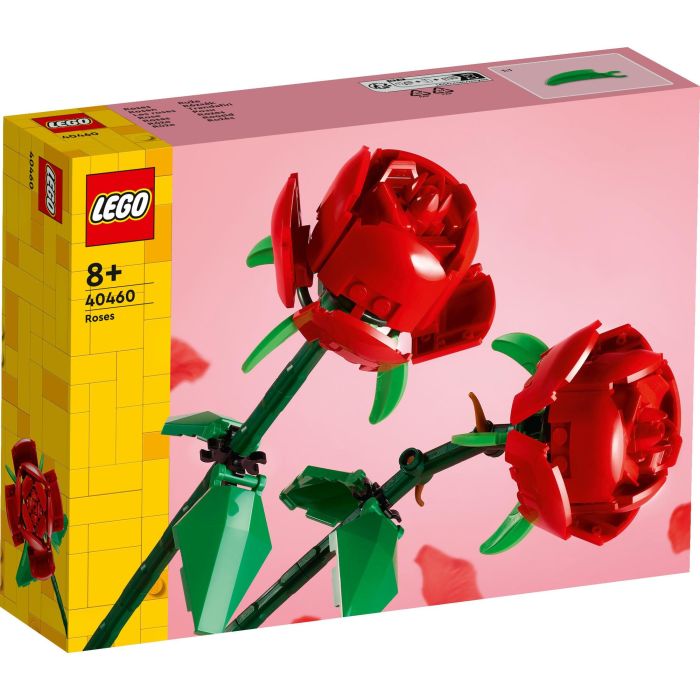 LEGO 40460 Rosas, Set de Flores Artificiales para Niñas y Niños a Partir de 8 Años, Decoración del Hogar 3