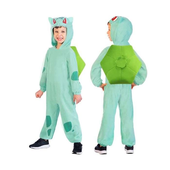 Disfraz infantil pokemon bulbasaur talla 6-8 años 1 Disfraz infantil pokemon bulbasaur talla 6-8 años 1