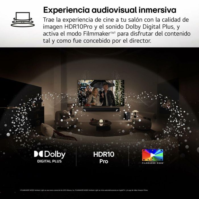 LG 86UA75006LA Televisor 86" 4K UHD Smart TV webOS HDR10 Pro Procesador Alpha 7 AI Gen8 60Hz Gaming VRR WiFi LED 7 LG 86UA75006LA Televisor 86" 4K UHD Smart TV webOS HDR10 Pro Procesador Alpha 7 AI Gen8 60Hz Gaming VRR WiFi LED 7