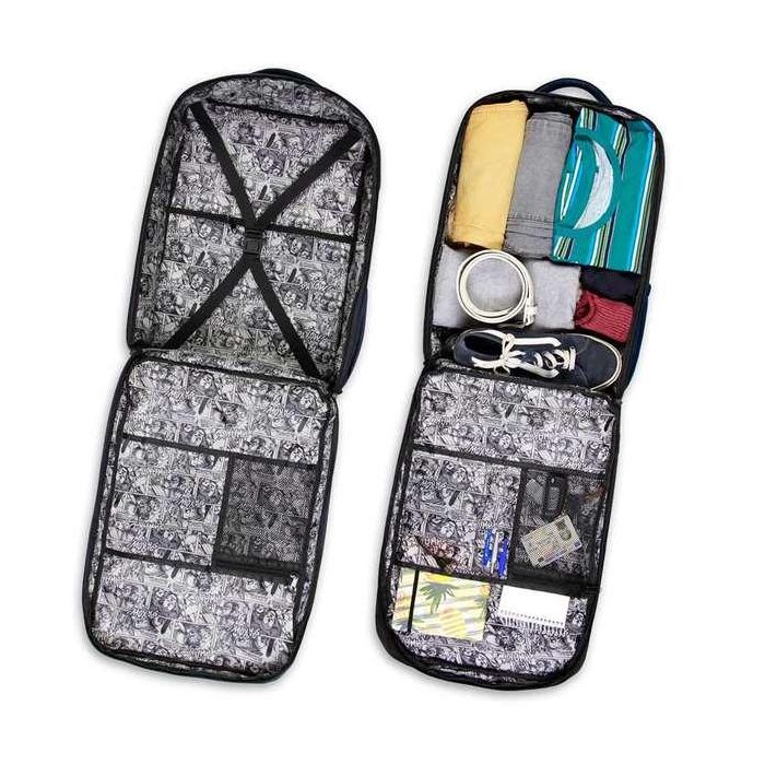 Karactermania Mochila Capitán América Gears 33 x 23 x 47 cm Poliéster Impermeable con Compartimento Portátil 9 Karactermania Mochila Capitán América Gears 33 x 23 x 47 cm Poliéster Impermeable con Compartimento Portátil 9