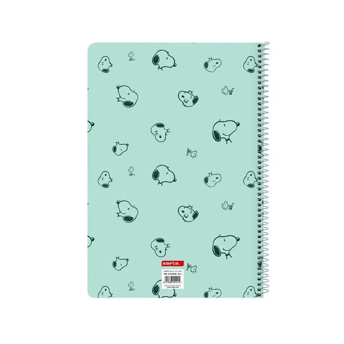 Libreta Snoopy Groovy Verde A4 80 Hojas 1 Libreta Snoopy Groovy Verde A4 80 Hojas 1
