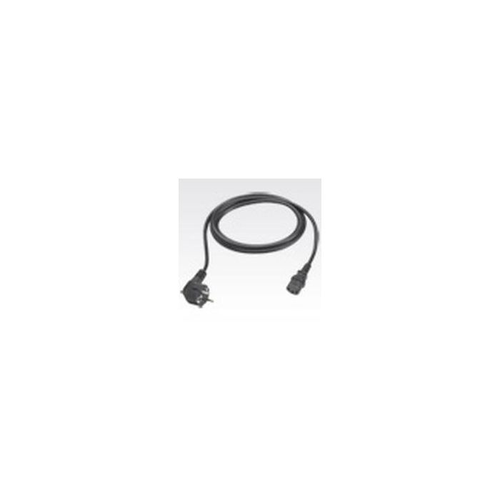 Zebra AC Line Cord 3 hilos con toma a tierra para Europa, Abu Dabi, Bolivia, Dubái, Egipto, Irán, Corea, Rusia, Vietnam