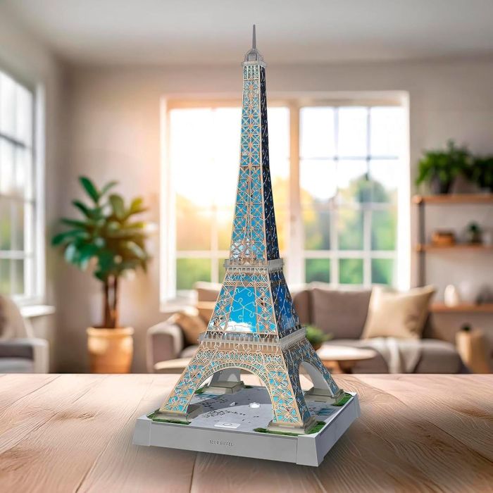 Ravensburger Puzzle 3D Torre Eiffel con Luz LED, 216 Piezas, a partir de 8 años 4 Ravensburger Puzzle 3D Torre Eiffel con Luz LED, 216 Piezas, a partir de 8 años 4