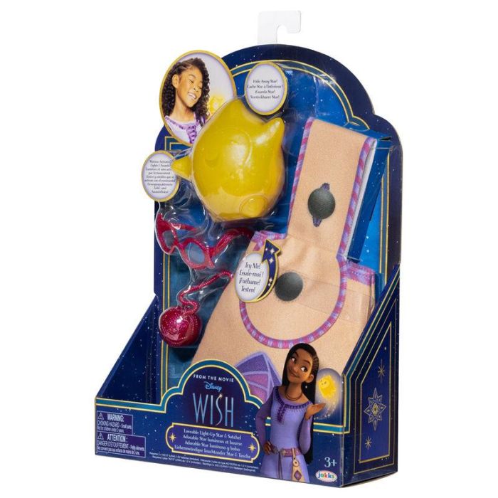 Adorable Star luminoso + bolso Wish Disney 3