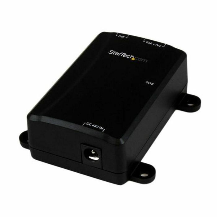 Switch Startech POEINJ1GW 1000 Mbps Negro Switch Startech POEINJ1GW 1000 Mbps Negro
