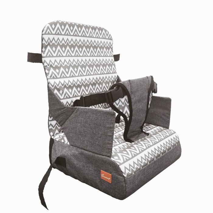 Dreambaby Silla Elevadora Portátil para Niños ON-THE-GO con Compartimentos Portaobjetos - Ligera y Compacta