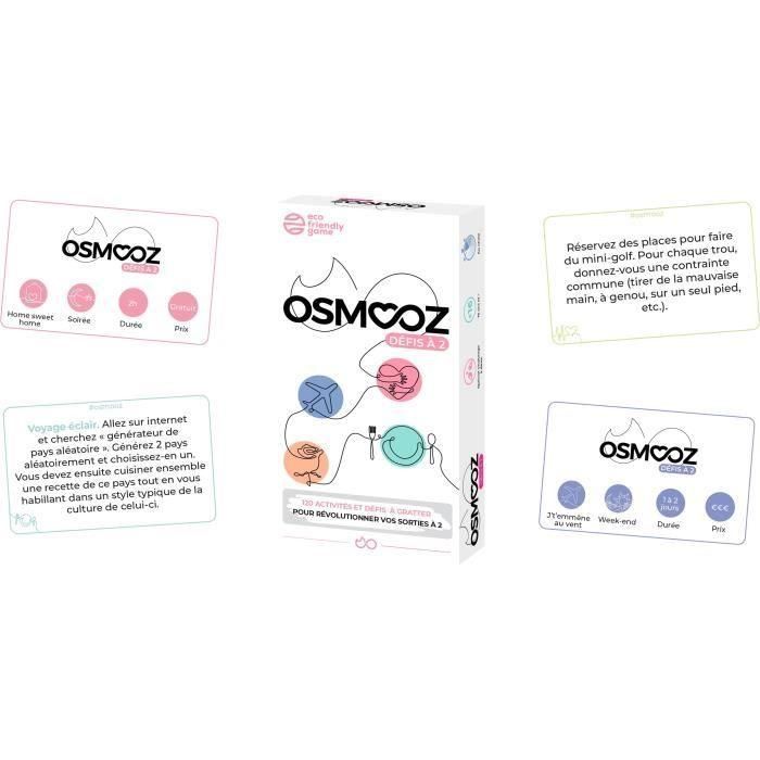Juego de Parejas - Desafíos Osmooz para 2 - Juegos de Mesa - Juego de Cartas - Regalo para Mujer - Regalo para Hombre - Regalo Original para Parejas 2 Juego de Parejas - Desafíos Osmooz para 2 - Juegos de Mesa - Juego de Cartas - Regalo para Mujer - Regalo para Hombre - Regalo Original para Parejas 2