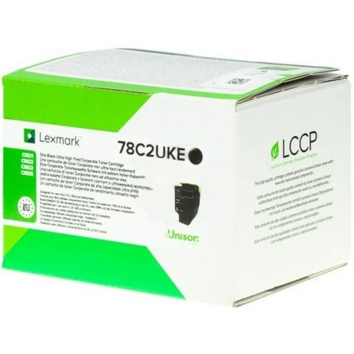 Tóner Lexmark 78C2UKE Negro 1 Tóner Lexmark 78C2UKE Negro 1