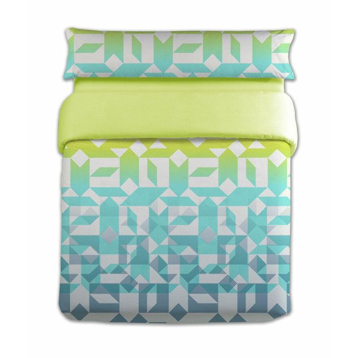 Juego de funda nórdica Hosteline HARRIS Verde Cama de 90 2 Piezas 0 Juego de funda nórdica Hosteline HARRIS Verde Cama de 90 2 Piezas 0