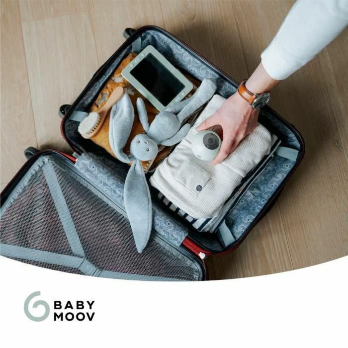 Babymoov Cámara HD Adicional Vigilabebés YOO Go+ BAB1721815602285 - Batería Recargable de Larga Duración - Base Cámara Incluida 1