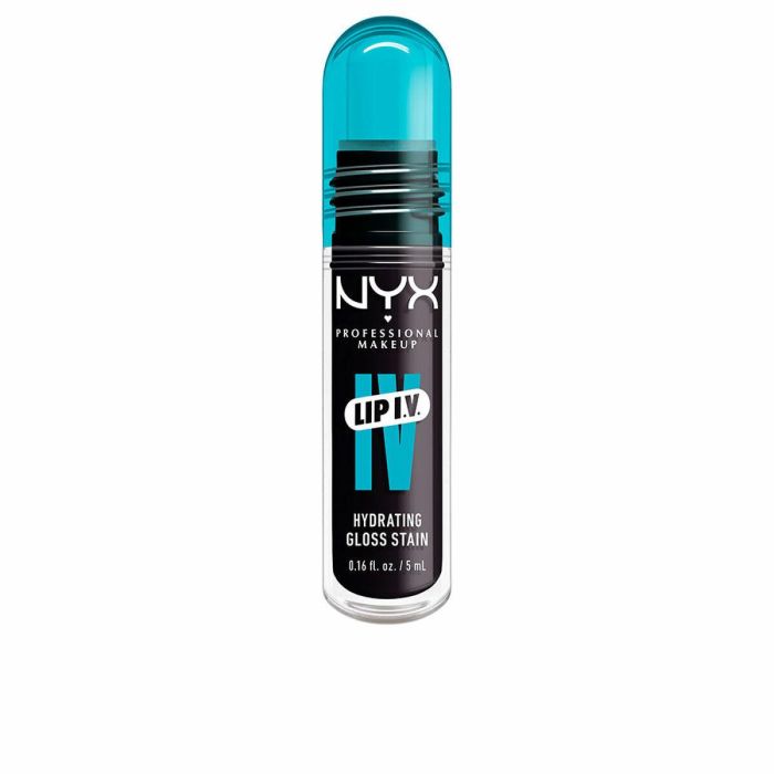 NYX PROFESSIONAL MAKE UP LIP I.V. gloss #16-Grape Gushin' 5 ml - Hidratación y color duradero