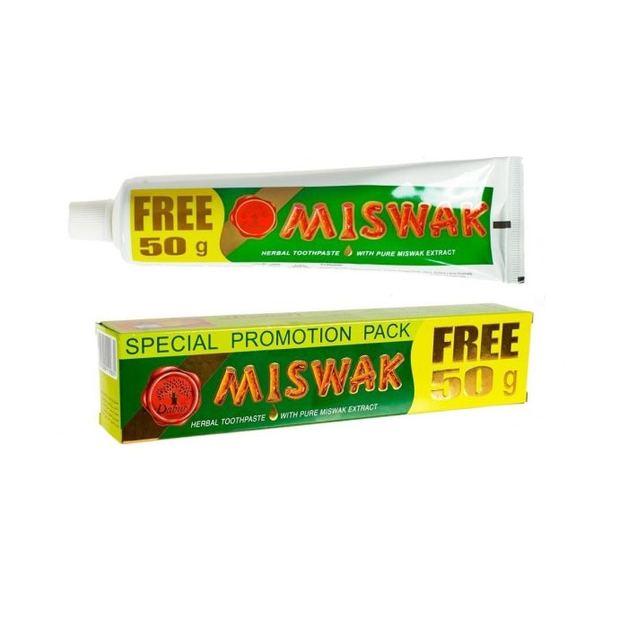 DABUR Dentífrico Miswak 120g + 50g
