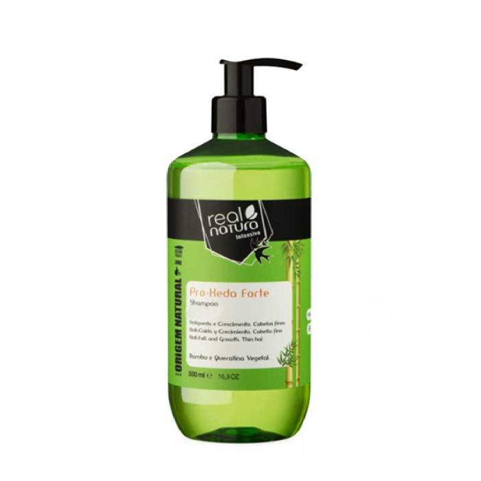 Champú Pro-Keda Forte Anticaída 500ml - Real Natura | Cabello fino y sin volumen Champú Pro-Keda Forte Anticaída 500ml - Real Natura | Cabello fino y sin volumen