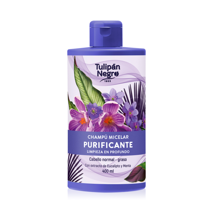 Tulipan Negro Champú Micelar Purificante Tn 400 mL Tulipan Negro Champú Micelar Purificante Tn 400 mL