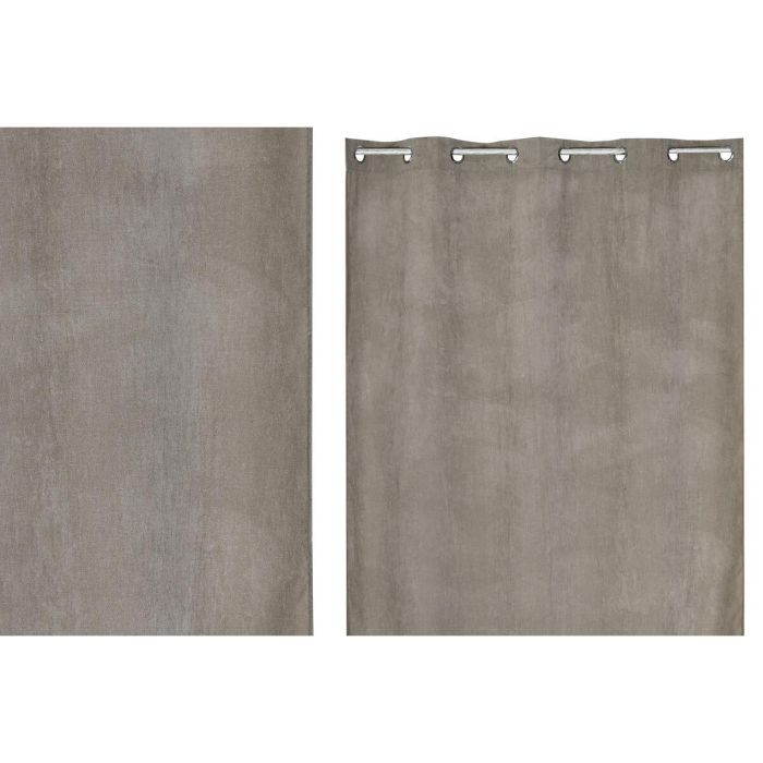 Cortina Urban DKD Home Decor Topo 260 x 140 cm 1