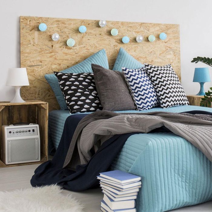 Home Deco Light Guirnalda de 10 LEDs Luz Azul/Plata 192cm 4