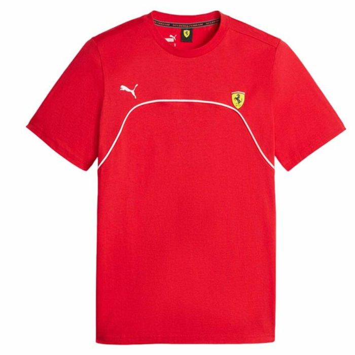Camiseta de Manga Corta Hombre Puma Ferrari Race Rojo 0 Camiseta de Manga Corta Hombre Puma Ferrari Race Rojo 0