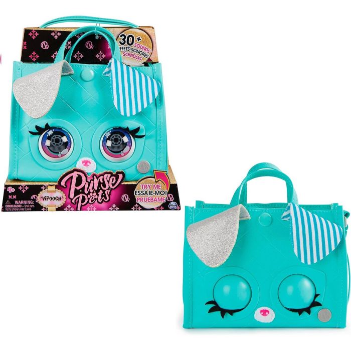 Spin Master Bolso Purse Pets Totes Amazing 6066416/1086219 Puppy Bunny con Sonidos 2