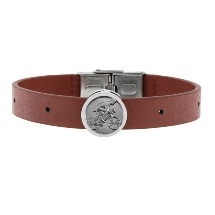 Pulsera Hombre Talent Jewels TJA-1-01-03-4-2 Marrón Pulsera Hombre Talent Jewels TJA-1-01-03-4-2 Marrón
