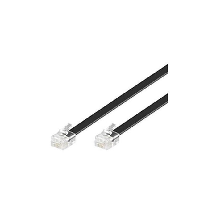 MicroConnect Modular Straight RJ12 6C6P 10m MicroConnect Modular Straight RJ12 6C6P 10m