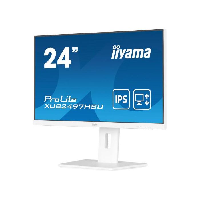 Iiyama ProLite XUB2497HSU-W2 Monitor de 23.8" Full HD IPS 100Hz Blanco 4