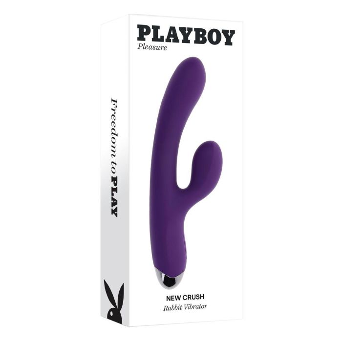 Vibrador Doble Estimulación Evolved Playboy Morado Púrpura 1