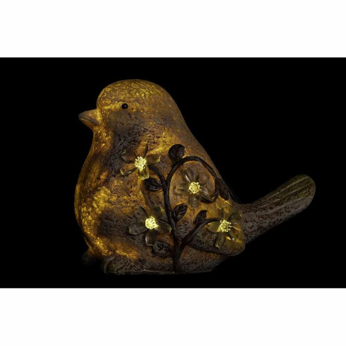 DKD Home Decor Figura Decorativa Animal Estilo Shabby Resina con LED, Colores Surtidos (Natural, Rosa, Verde), 10x17x20.5cm, Pack 3 Unidades 1 DKD Home Decor Figura Decorativa Animal Estilo Shabby Resina con LED, Colores Surtidos (Natural, Rosa, Verde), 10x17x20.5cm, Pack 3 Unidades 1