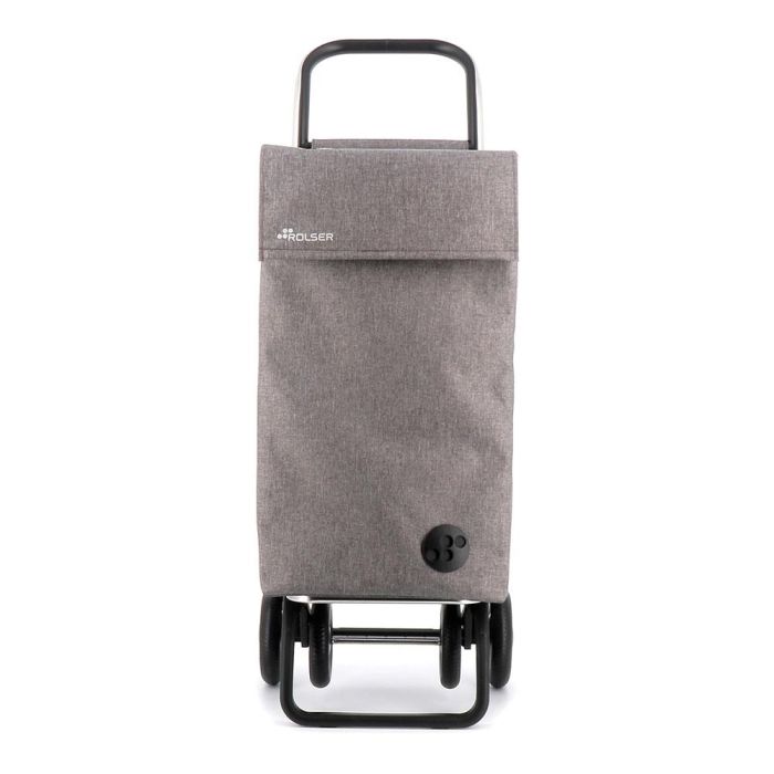 Rolser Carro de la compra sbelta tweed 4.2 Gris 44L Aluminio Plegable Soporte Delantero Carga 50kg 3