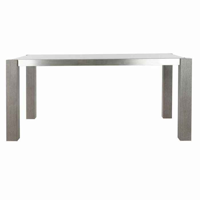 Mesa Comedor Moderno DKD Home Decor Gris 92 x 74 x 162 cm 2