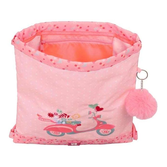 Bolsa Mochila con Cuerdas Moos Passion Multicolor 35 x 40 x 1 cm 2 Bolsa Mochila con Cuerdas Moos Passion Multicolor 35 x 40 x 1 cm 2