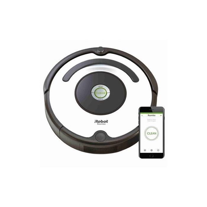 ROBOT ASPIRADOR IROBOT ROOMBA 675 - NAVEGACIÓN IADAPT - LIMPIEZA 3 FASES - SENSORES ACUSTICOS - APLICACIÓN IROBOT HOME ROBOT ASPIRADOR IROBOT ROOMBA 675 - NAVEGACIÓN IADAPT - LIMPIEZA 3 FASES - SENSORES ACUSTICOS - APLICACIÓN IROBOT HOME