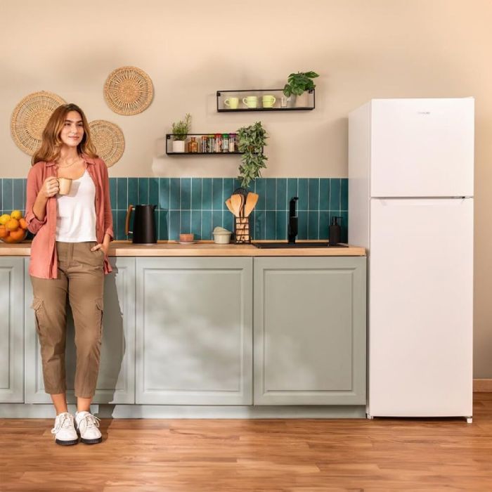 Frigorífico combinado Cecotec Bolero CoolMarket 2D 261 Blanco 4 Frigorífico combinado Cecotec Bolero CoolMarket 2D 261 Blanco 4