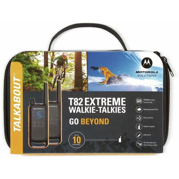 Walkie-Talkie Motorola B8P00810YDEMAG Amarillo Negro Naranja 500 mW 7 Walkie-Talkie Motorola B8P00810YDEMAG Amarillo Negro Naranja 500 mW 7