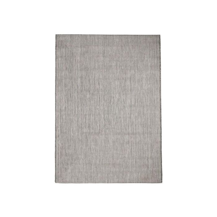 Alfombra de Exterior Quadro Gris