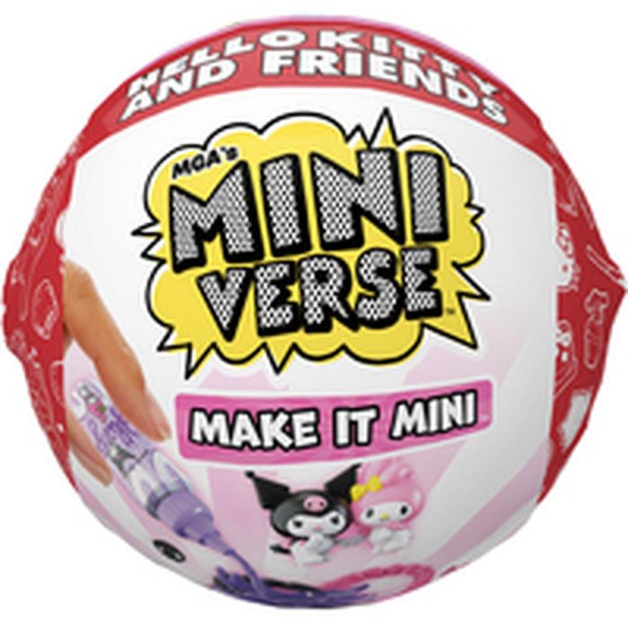 MGA Miniverse Hello Kitty con todos sus amigos - Kit de bolas con modelos surtidos 3 MGA Miniverse Hello Kitty con todos sus amigos - Kit de bolas con modelos surtidos 3