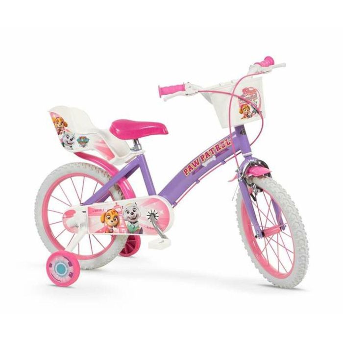 Bicicleta 16" paw patrol niña