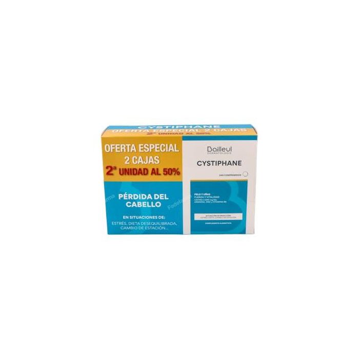Biorga Cystiphane Anti Caida 2 Pack Duplo 120 + 120 Comp Biorga Cystiphane Anti Caida 2 Pack Duplo 120 + 120 Comp