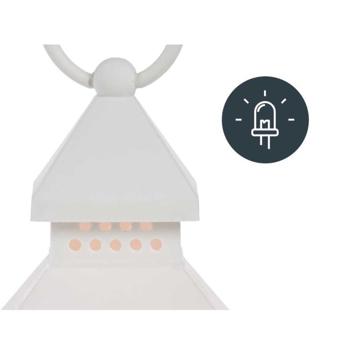 Farol Vela Led Plastico Peq Surtidos Col Giftdecor 10x27x10cm (Set de 15) 3