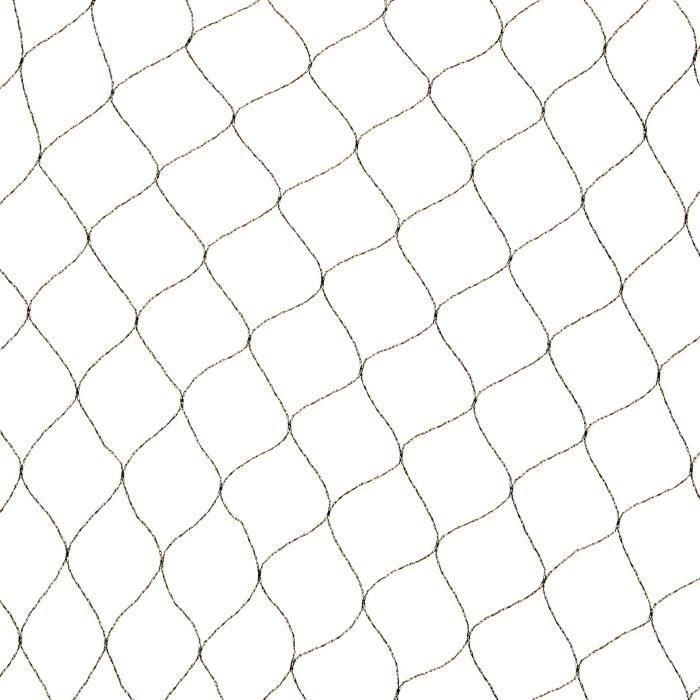 Nature NAT8711338304006 Redes anti-pájaros de polietileno tejido 5x2m 12gr/m² negro 1