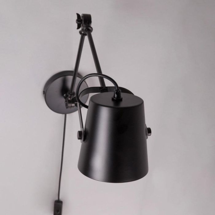 SKD-W1014 Aplique de Pared Le Havre Orientable y Ajustable E14 para Iluminación Interior Salón Dormitorio o Rincón de Lectura 3 SKD-W1014 Aplique de Pared Le Havre Orientable y Ajustable E14 para Iluminación Interior Salón Dormitorio o Rincón de Lectura 3
