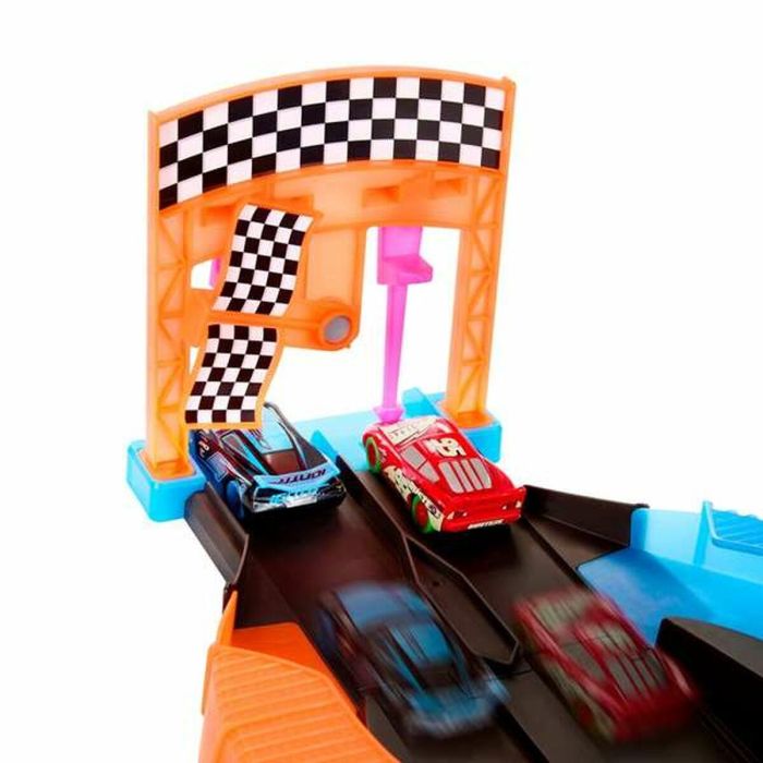 Mattel HPD80 Circuit Glow Racers Juguete de Carreras que Brilla en la Oscuridad para Niños a partir de 4 Años 7