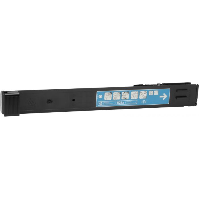 HP 826A CF311A Cartucho Tóner Original Cian 31.500 páginas para LaserJet Enterprise M855 1