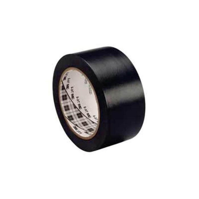 3M Cinta para Marcar Suelo Negra 50mm x 33m