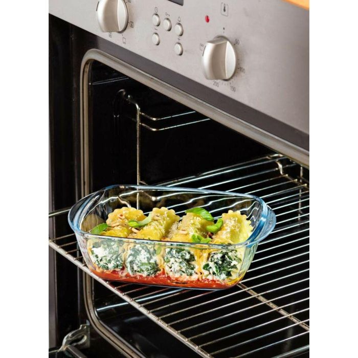 Pyrex Cook & Heat Caja rectangular de vidrio con tapa 23x15 cm para cocinar, hornear y calentar 5 Pyrex Cook & Heat Caja rectangular de vidrio con tapa 23x15 cm para cocinar, hornear y calentar 5