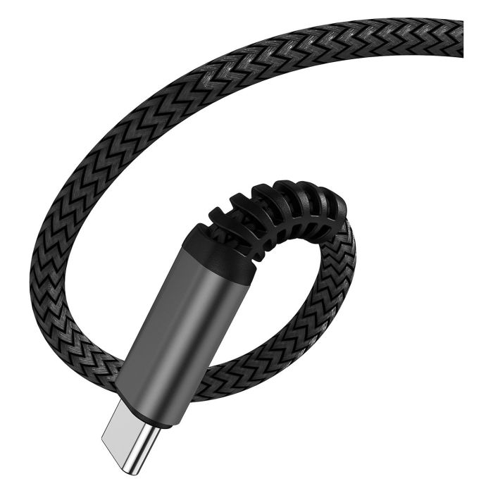 4smarts Cable USB-C a USB-C PremiumCord 456266, Carga Rápida 100W, 1.5m, Negro 4