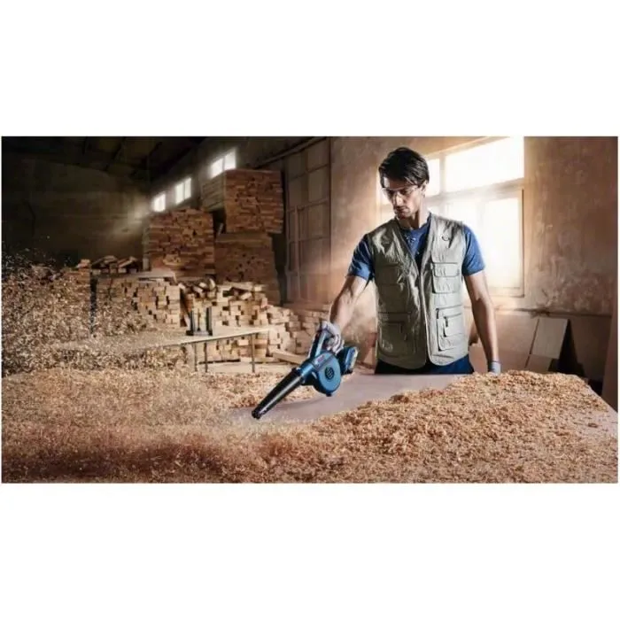 Bosch Professional GBL 18V-120 Soplador de Aire Potente, Limpieza de Superficies y Polvo (Sin batería y cargador) 5 Bosch Professional GBL 18V-120 Soplador de Aire Potente, Limpieza de Superficies y Polvo (Sin batería y cargador) 5