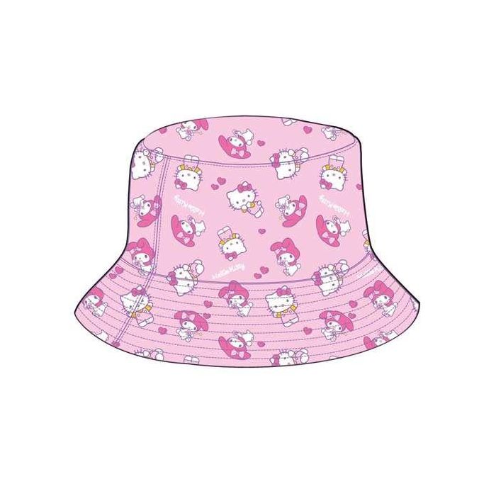 Gorro Infantil Hello Kitty Rosa (52 cm) 2 Gorro Infantil Hello Kitty Rosa (52 cm) 2