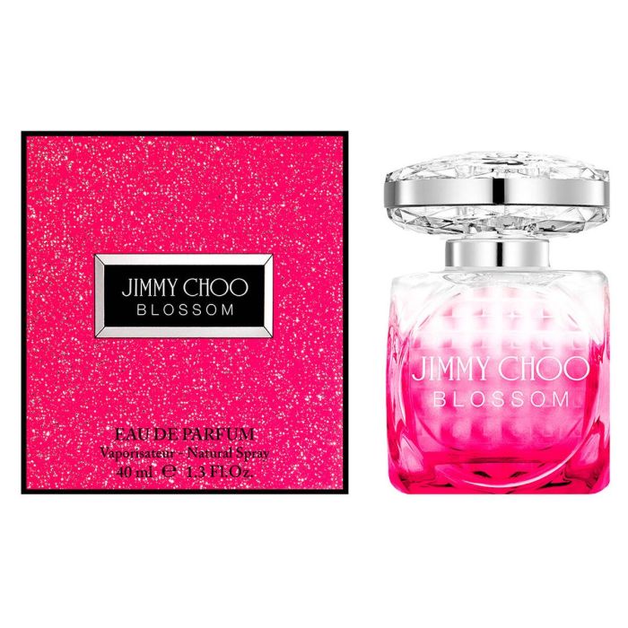 Jimmy Choo BLOSSOM Eau de Parfum Vaporizador para Mujer 60 ml. Fragancia Floral Frutal vibrante con notas cítricas, frambuesa y rosa. 1