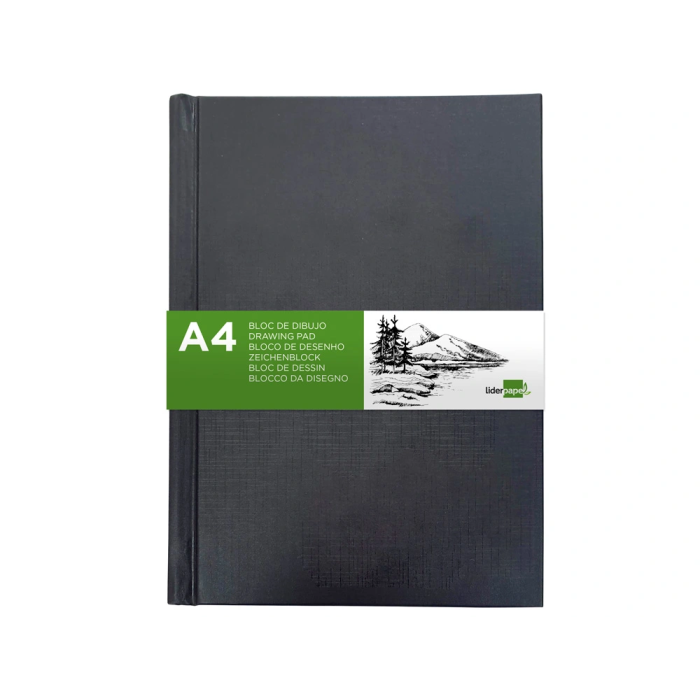 Liderpapel Bloc Dibujo Esbozos DIN A4 210x297 mm 100 Hojas 100 gr/m2 1